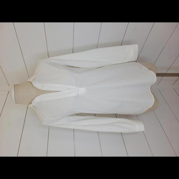 J Crew XS White pullover cotton collared tunic - Picture 1 of 4